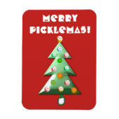 Merry Picklemas Holiday Magnet (Vertikal)