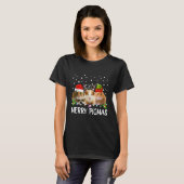 Merry Pigmas Guinea Pig Weihnachten Weihnachten T-Shirt (Vorne ganz)