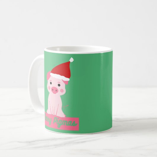 Merry Pigmas Kaffeetasse (Vorderseite Links)