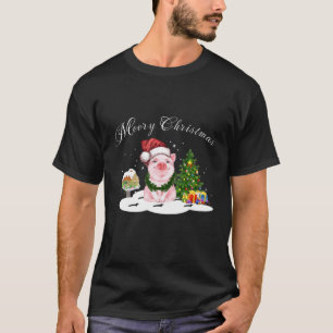 Merry Pigmas Pig Weihnachten Weihnachten Weihnacht T-Shirt