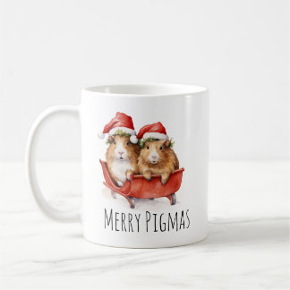 Merry Pigmas Weihnachts-Guinea Schweinekaffee Kaffeetasse