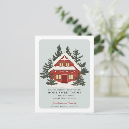 Merry Pines and Hütte Mount Ankündigung (Stehend Vorderseite)