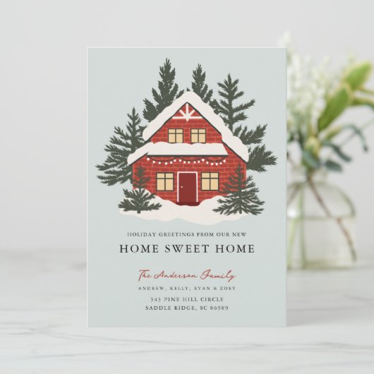 Merry Pines and Hütte Mount Ankündigung (Stehend Vorderseite)