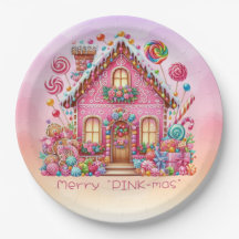 Merry "PINK-mas" Weihnachts Candy House