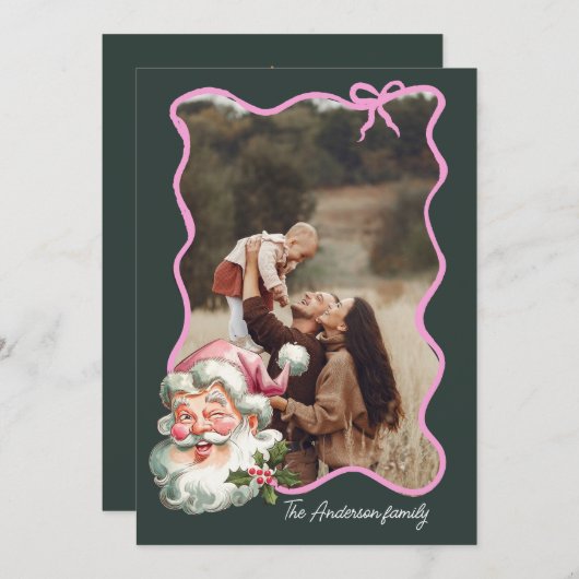 Merry Pink Weihnachten Weihnachten Weihnachten Wei (Vorne/Hinten)