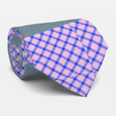 Merry Pippin Kariert Pattern Necktie Krawatte (Gerollt)