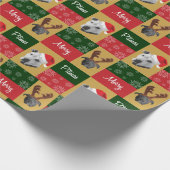 Merry Pitmas Geschenkpapier (Ecke)