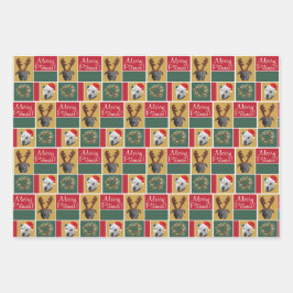 Merry Pitmas - Geschenkpapier Set