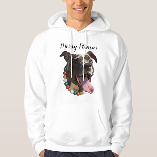 Merry Pitmas Hoodie (Vorderseite)