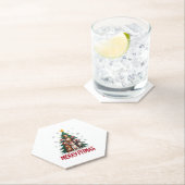 Merry Pitmas Pitbull Dog Ugly Christmas Sweater Tr Untersetzer (Vor Ort)