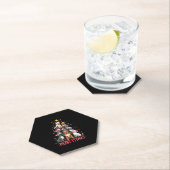 Merry Pitmas Pitbull Dog Ugly Christmas Sweater Tr Untersetzer (Vor Ort)