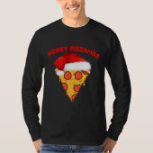 Merry Pizzamas Pizza Pajamas Weihnachtsgeschenke T-Shirt (Vorderseite)