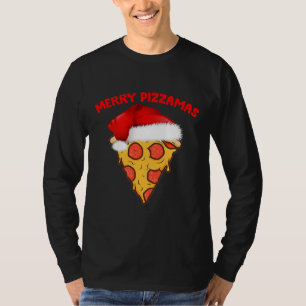 Merry Pizzamas Pizza Pajamas Weihnachtsgeschenke T-Shirt