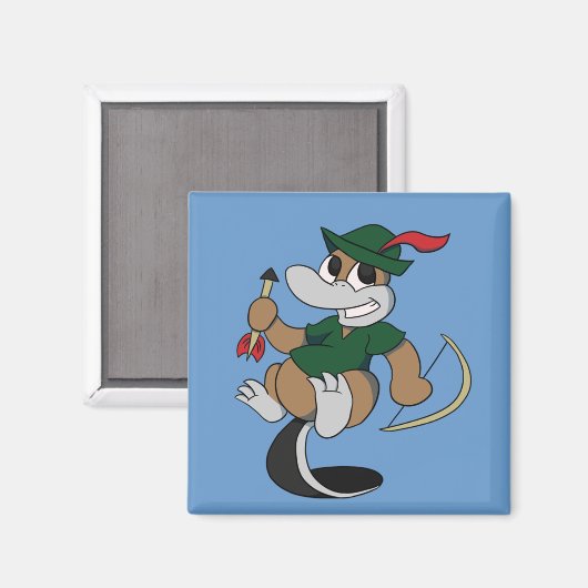 Merry Platypi Magnet (Vorderseite/Rückseite)