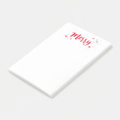 Merry Post-it Klebezettel (angewinkelt)