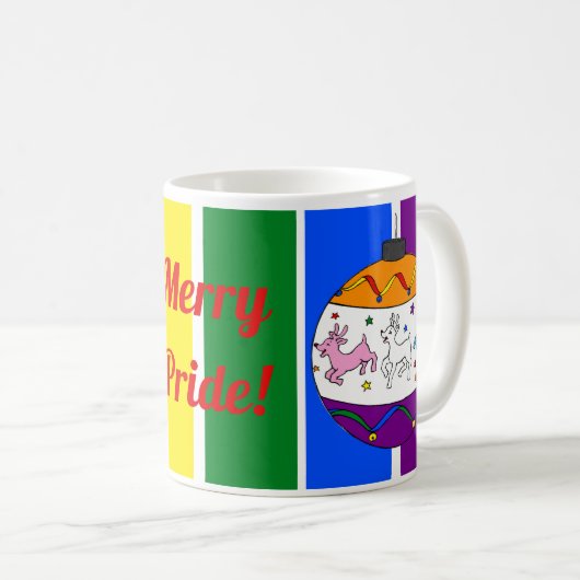 Merry Pride Kaffeetasse (VorderseiteRechts)
