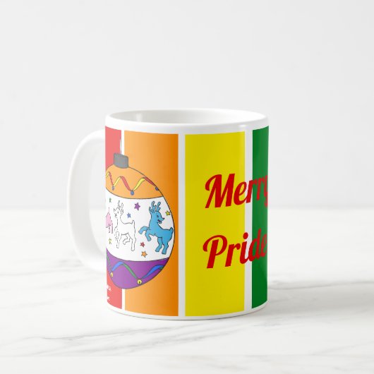 Merry Pride Kaffeetasse (Vorderseite Links)