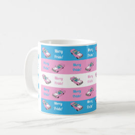 Merry Pride Santa Car Kaffeetasse