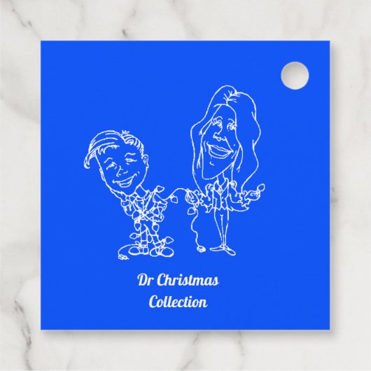 Merry Pride Snowman Geschenkanhänger (Rückseite)