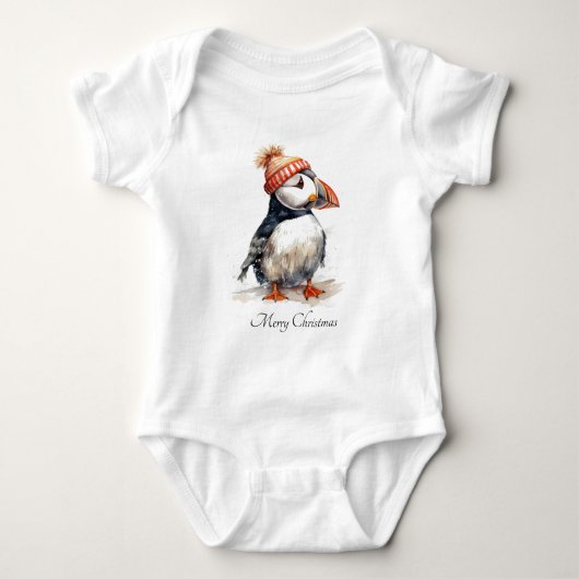 Merry Puffin, Brauch Baby Strampler (Vorderseite)