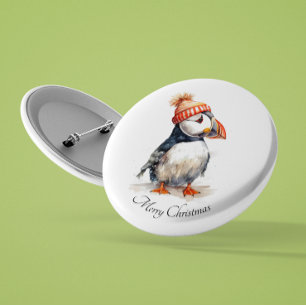 Merry Puffin, Brauch Button