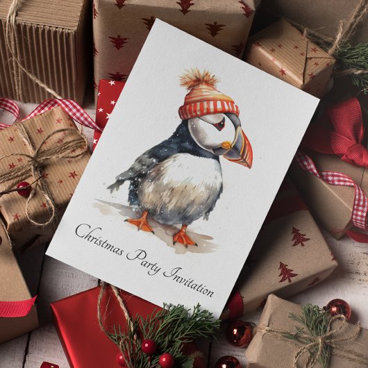 Merry Puffin, Brauch Einladung