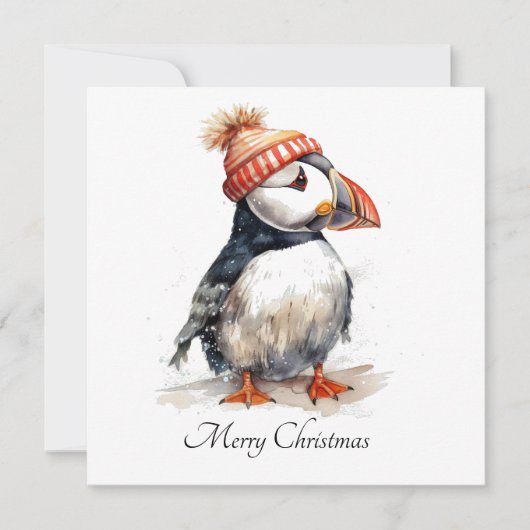 Merry Puffin, Brauch Einladung (Vorderseite)