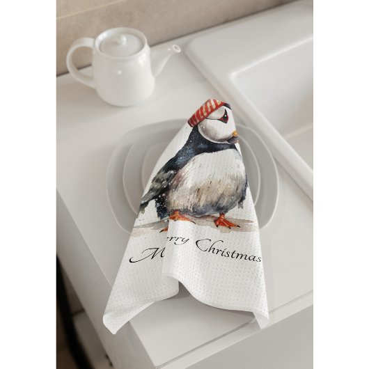 Merry Puffin, Brauch Geschirrtuch