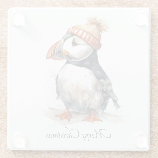 Merry Puffin, Brauch Glasuntersetzer (Rückseite)