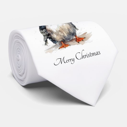 Merry Puffin, Brauch Krawatte (Gerollt)