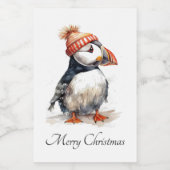 Merry Puffin, Brauch Lebensmitteletikett (Einzelnes Label)