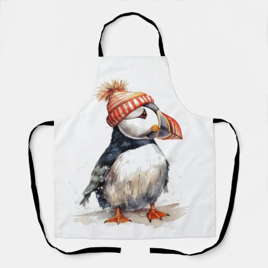 Merry Puffin Schürze (Vorderseite)