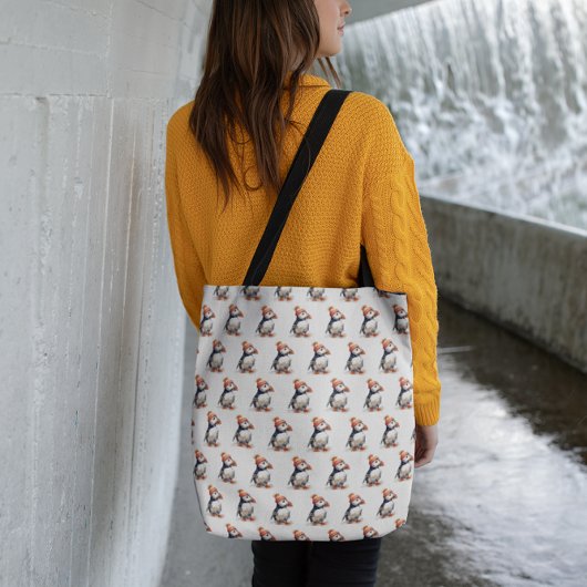 Merry Puffin Tragetaschen Mit Langen Trägern