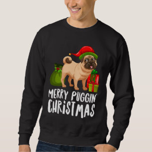 Merry Puggin Christmas Classic T - Shirt 203