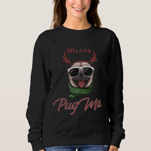 Merry Pugmas Classic T - Shirt 565 (Vorderseite)