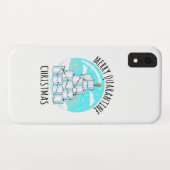 Merry Quarantine Christmas Tree Toilettenpapier Case-Mate iPhone Hülle (Rückseite (Horizontal))