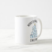 Merry Quarantine Christmas Tree Toilettenpapier Kaffeetasse (VorderseiteRechts)