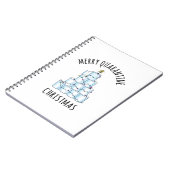 Merry Quarantine Christmas Tree Toilettenpapier Notizblock (Linke Seite)