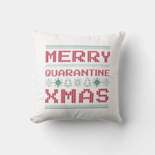 Merry Quarantine Xmas Kissen
