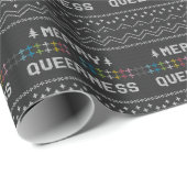 Merry Queerness Geschenkpapier (Rolleneckpunkt)