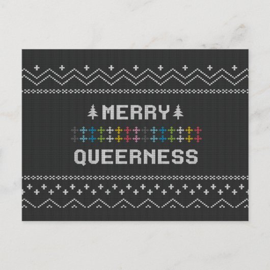 Merry Queerness Postkarte (Vorderseite)