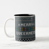 Merry Queerness Zweifarbige Tasse (Links)