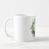 Merry Rabbit Christmas elegant Kaffeetasse (Links)