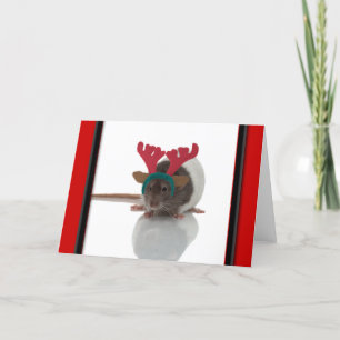 Merry Ratmas Feiertagskarte