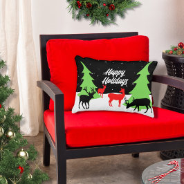 Merry Reindeer Accent Pillow Dekokissen