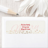 Merry Return Address Label (Insitu)