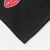 Merry Rizz Mas Sigmas - Cooler Santa Face Gen Alph Fleecedecke (Ecke)