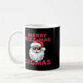 Merry Rizz Mas Sigmas Funny Weihnachten Kaffeetasse (Links)