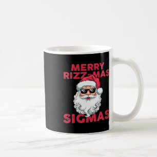 Merry Rizz Mas Sigmas Funny Weihnachten Kaffeetasse