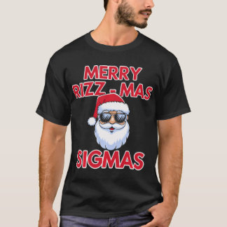 Merry Rizz Mas Sigmas-Gen Alpha Middle School T-Shirt